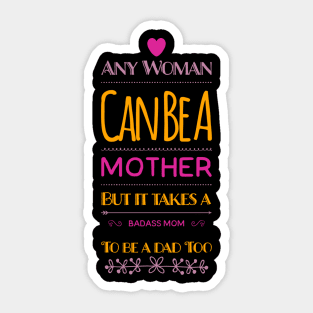 Single Mum Mother Funny Quote Parent Sticker